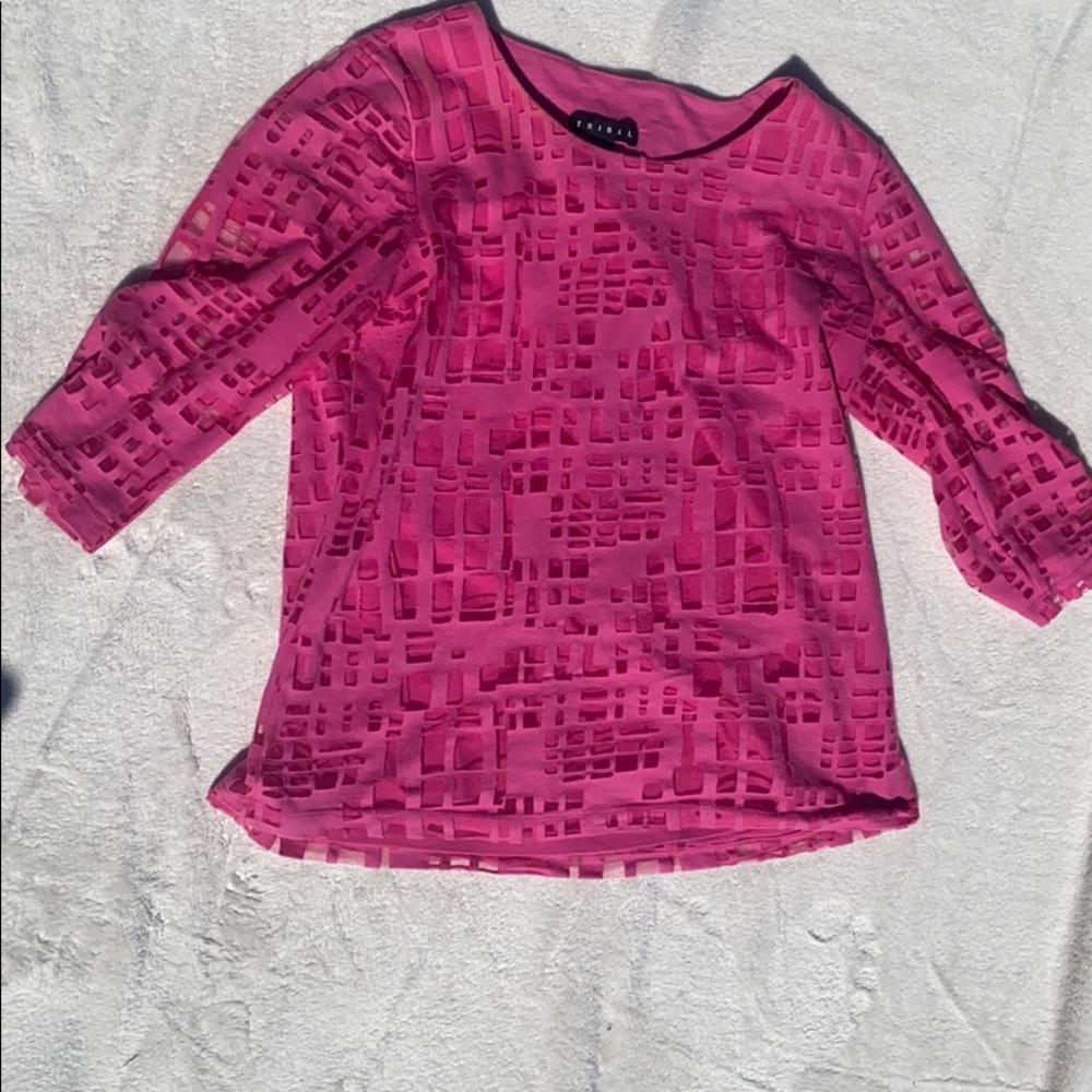 Pink shirt
